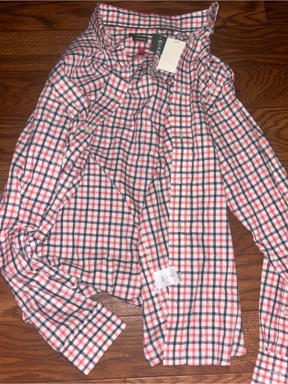 Orvis Classic Fit button-down shirt size medium new with tags